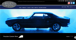 Desktop Screenshot of billetrides.com